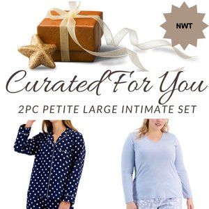 💚 3 for $35 💚 Charter Club Petite Loungewear Button Nightshirt & Pullover